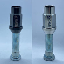 Load image into Gallery viewer, Titanium 'Tuner' Wheel Nuts - Standard Taper - M12 x 1.5mm
