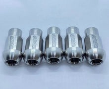 Load image into Gallery viewer, Titanium 'Tuner' Wheel Nuts - Ball Seat.