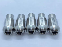 Load image into Gallery viewer, Titanium 'Tuner' Wheel Nuts - Ball Seat.