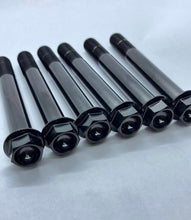 Load image into Gallery viewer, 6 x Polished/Gold/Black Stainless Steel LCA Bolts For Honda Civic EG/EK/DC Fitment. OEM Length.