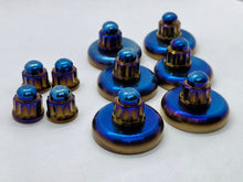 Load image into Gallery viewer, Titanium K-Series Rocker Cover Washers + 12 Point Dome Nut Set.