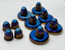 Load image into Gallery viewer, Titanium K-Series Rocker Cover Washers + 12 Point Dome Nut Set.