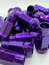 Load image into Gallery viewer, Steel Open-Ended Tuner Style Wheel Nuts.