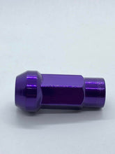 Load image into Gallery viewer, Steel Open-Ended Tuner Style Wheel Nuts.