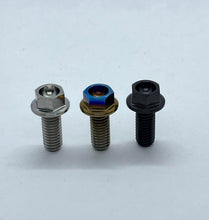 Load image into Gallery viewer, M6 Flanged Hex Titanium Bolt.