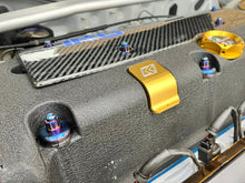 Load image into Gallery viewer, Titanium Honda K-Series Rocker Cover 12 Point Dome Nut Set.