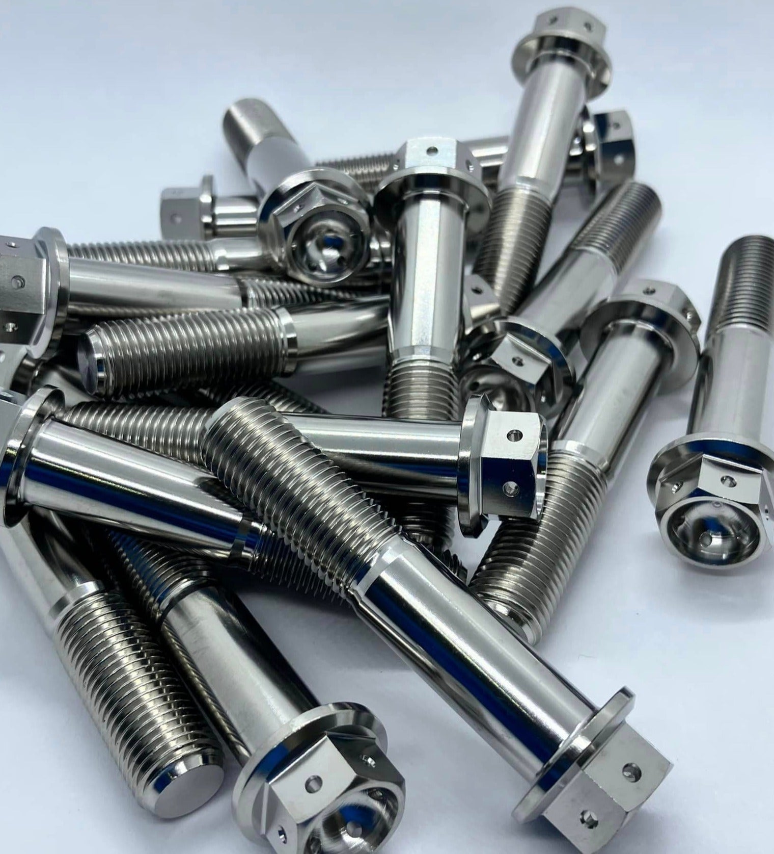 M12 Flanged Hex Titanium Race Spec Bolt BoltsBolts M12 Flanged Hex Titanium Race Spec Bolt BoltsBolts