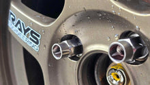 Load image into Gallery viewer, Titanium 'Tuner' Wheel Nuts - Standard Taper - M12 x 1.5mm