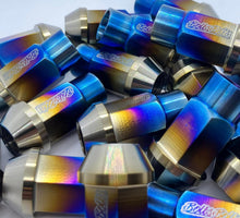 Load image into Gallery viewer, Titanium 'Tuner' Wheel Nuts - Standard Taper - M12 x 1.5mm