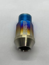 Load image into Gallery viewer, Titanium 'Tuner' Wheel Nuts - Ball Seat.
