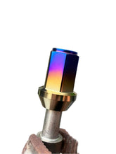 Load image into Gallery viewer, Titanium Closed End Wheel Nuts - Standard Taper - M12 x 1.5mm