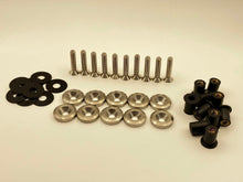 Load image into Gallery viewer, Honda Civic EP3 Titanium Grille Dress Up Washer Kit