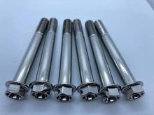 Load image into Gallery viewer, 6 x Polished/Gold/Black Stainless Steel LCA Bolts For Honda Civic EG/EK/DC Fitment. OEM Length.