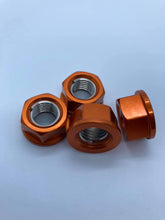 Load image into Gallery viewer, Aluminium M8 Nuts With Steel Threads.