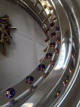 Load image into Gallery viewer, Neo Chrome Steel Split Rim Bolts - M7 x 24mm