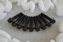 Load image into Gallery viewer, Black Steel Split Rim Bolts - M6 x 32mm