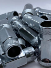 Load image into Gallery viewer, Steel Open-Ended Tuner Style Wheel Nuts.