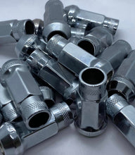 Load image into Gallery viewer, Steel Open-Ended Tuner Style Wheel Nuts.