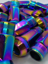 Load image into Gallery viewer, Steel Open-Ended Tuner Style Wheel Nuts.