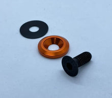 Load image into Gallery viewer, M6 Counter Sunk Washers With Steel Bolt.