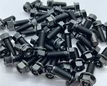 Load image into Gallery viewer, M6 Flanged Hex Titanium Bolt.