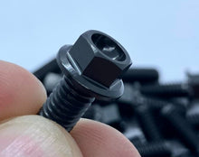 Load image into Gallery viewer, M6 Flanged Hex Titanium Bolt.