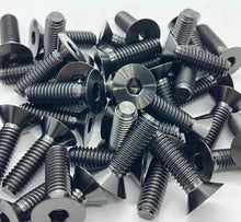 Load image into Gallery viewer, Titanium M6 Counter Sunk Washer and Bolt.