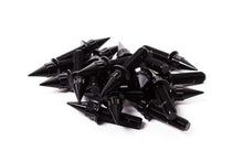 Load image into Gallery viewer, Black Spiked Steel Split Rim Bolts - M7 x 24mm
