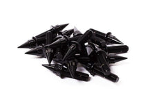 Load image into Gallery viewer, Black Spiked Steel Split Rim Bolts - M7 x 24mm