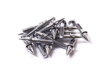 Load image into Gallery viewer, Chrome Spike Steel Split Rim Bolts - M7 x 32mm
