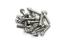 Load image into Gallery viewer, Raw Stainless Steel Split Rim Bolts - M7 x 32mm
