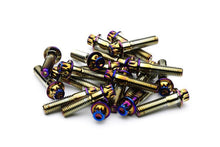 Load image into Gallery viewer, Neo Chrome Steel Split Rim Bolts - M8 x 32mm