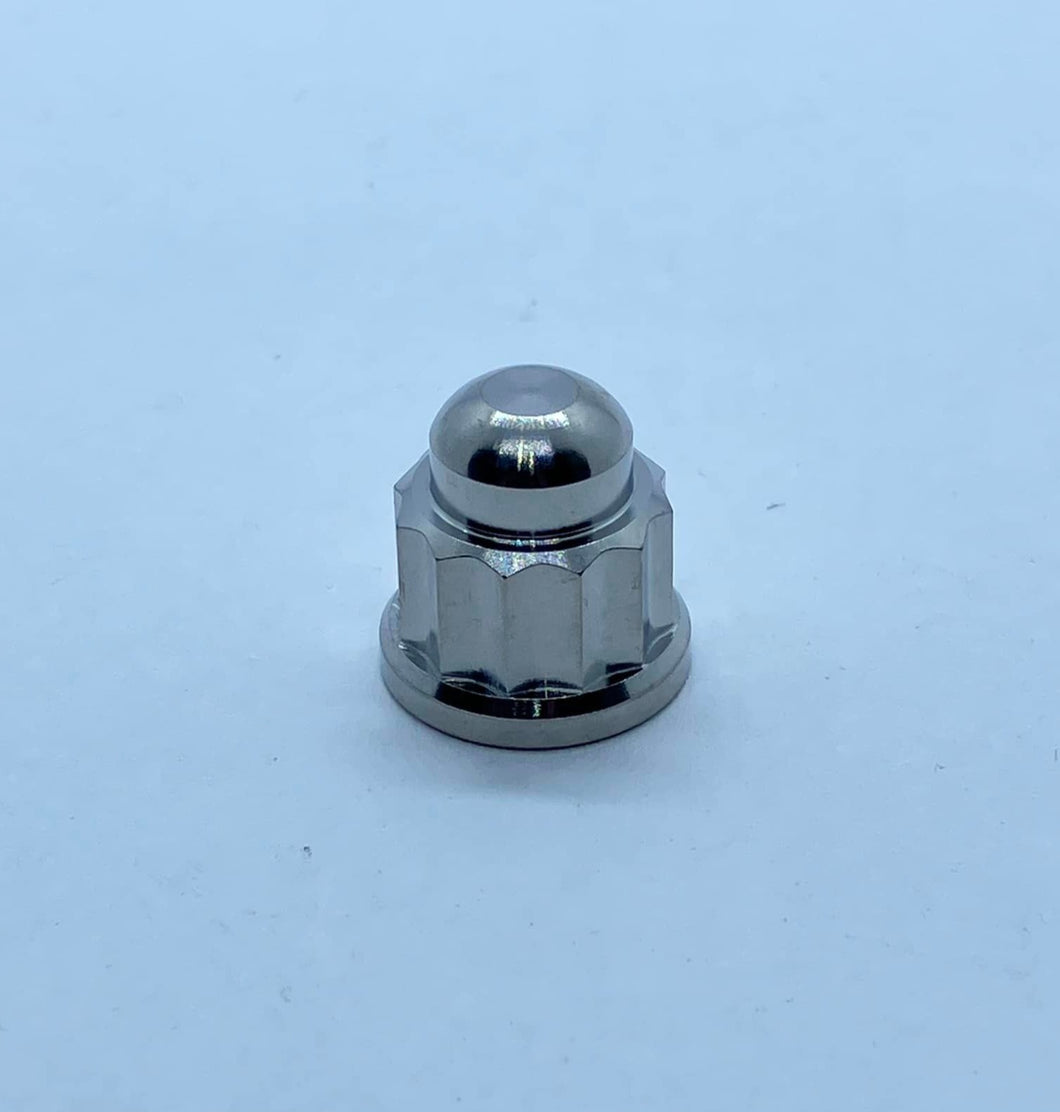 Titanium 12 Point Dome Nut - Single.