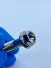 Load image into Gallery viewer, M10 Flanged Hex Titanium Bolt.
