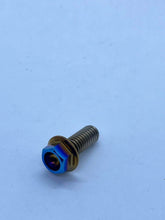 Load image into Gallery viewer, M8 Flanged Hex Titanium Bolt.
