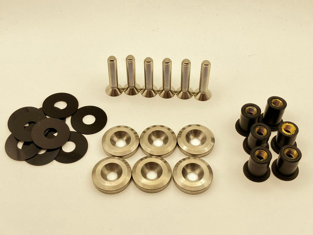 Honda Integra DC5 Titanium Grille Dress Up Washer Kit