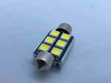 Load image into Gallery viewer, 39mm 6 White LED SMD Festoon Canbus Bulb.

