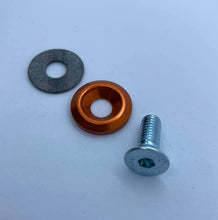 Load image into Gallery viewer, M6 Counter Sunk Washers With Steel Bolt.
