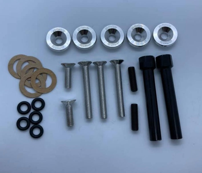 thumbnail image 2 of Ottoclassic Honda C102 CA102 C105 Front Cover Setting – Legshield & Collar Washer Kit 2 of 5
