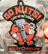 Load image into Gallery viewer, BoltsBolts &#39;Go Nuts&#39; Air Freshener.
