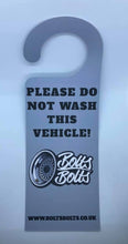 Load image into Gallery viewer, BoltsBolts &quot;Do Not Wash&quot; Mirror Hanger
