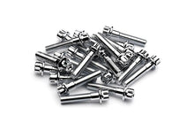 Load image into Gallery viewer, Chrome Stainless Steel Split Rim Bolts - M7 x 32mm

